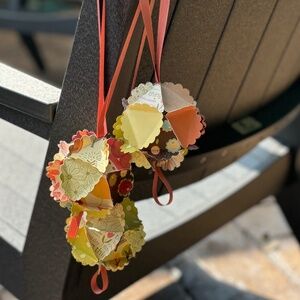 Hand Made Whimsical Craft Paper Decor - Accent for Tween/Teen Bedroom Decor